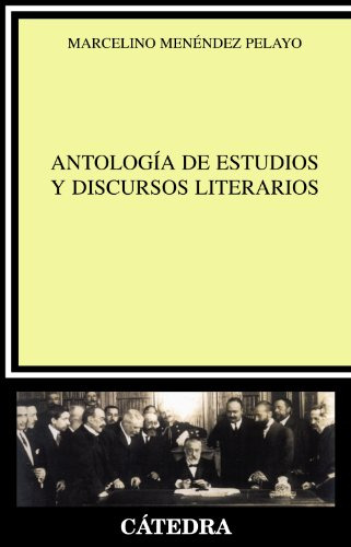 Libro Antología De Estudios Y Discursos Literarios De Menénd