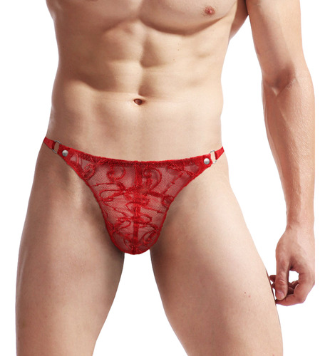 Calzoncillos Tanga De Encaje Con Espalda T Hombre Ropa Inter