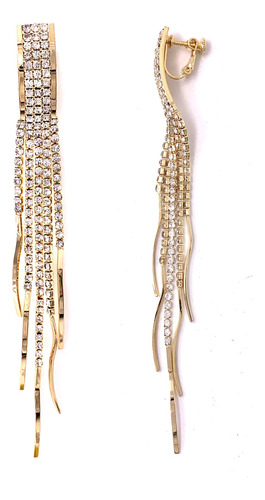 Tassel Clip En Pendientes Largo Bohemian F B081581rk5_080424