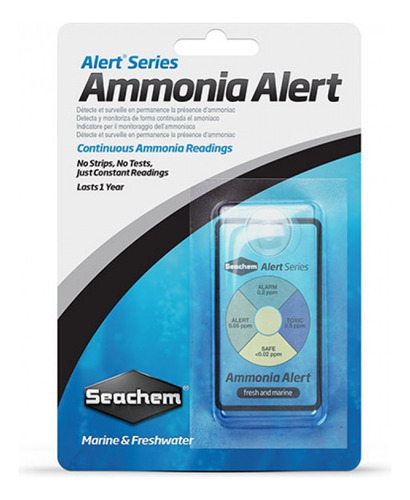 Seachem Ammonia Alert - Medidor / Teste De Amônia