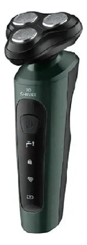 Barbeador Elétrico Impermeável Shave 9d Razor Green