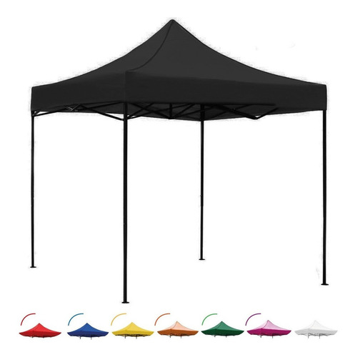 Toldo Carpa 3x3 Plegable Reforzado Impermeable Playa Evento