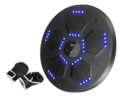 Máquina De Boxeo, Objetivo De Pared De Negro Con Guantes