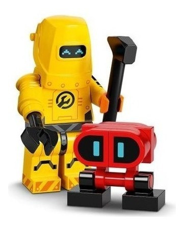 Lego Minifigura 1 Técnico De Reparación De Robots 71032