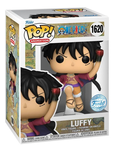 Funko Pop! One Piece - Luffy Uppercut #1620 Metallic