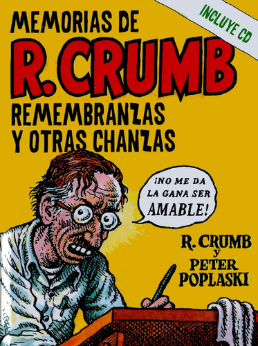 Libro Memorias De R. Crumb - Peter Poplaski