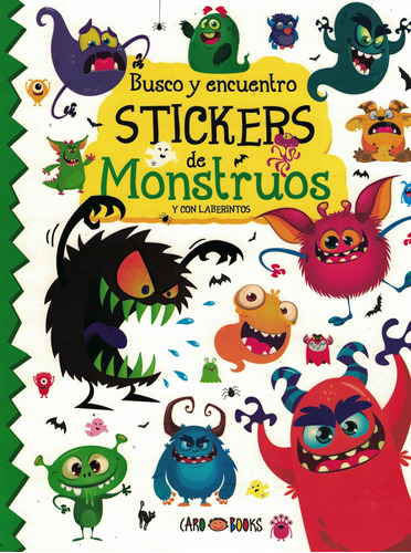Busco Y Encuentro Stickers De Monstruos