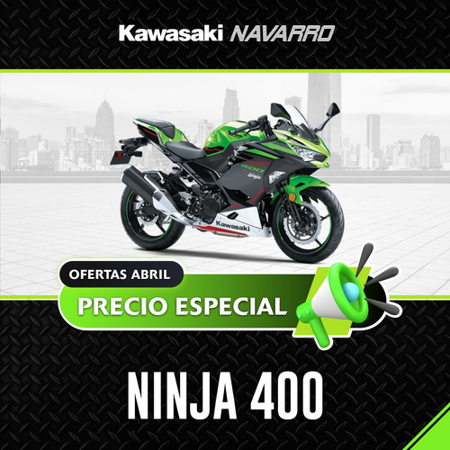 Kawasaki 400 Krt - Precio Efectivo Oferta Exclusiva Abril 