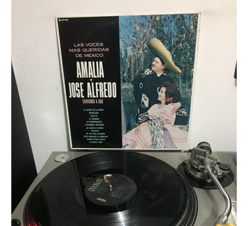 Amalia Y Jose Alfredo - Lp Disco - Vinyl