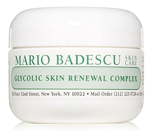 Mario Badescu Glicólico Piel Renovación Complejo, 1 oz.