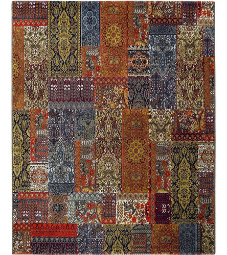 Tapete Patchwork São Carlos Cashmir 02/36 2x1.5m 200x150cm