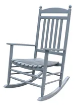 Comprar Rocker Rocker-a040gy Rocker De Porche De Madera Gris\\\u002Fmecedo
