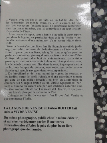 Imagen 3 de 9 de Lagune De Venise * Fulvio Roiter Y Goffredo Parise *