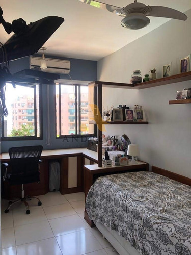 Imagem 9 de 18 de Alfa Barra - Lindo Apartamento Vista Mar - 4 Quartos - Sqa2090d - 70009345
