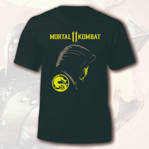 Polera Mortal Kombat Scorpion