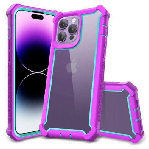 Funda Para iPhone 12 Pro Max Diseño Binbom Shockproof Morado