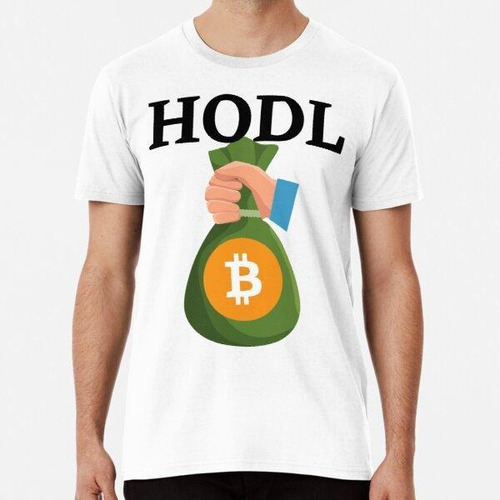 Remera Hodl, Bitcoin, Btc, Cripto, Criptomoneda Algodon Prem