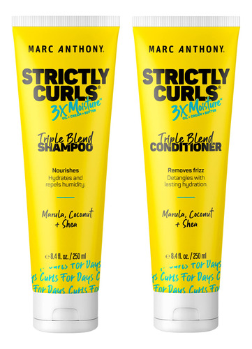 Marc Anthony Strictly Curls - Champu Y Acondicionador Profun