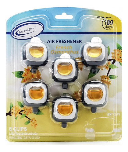 Air Jungles French Osmanthus Scent - Clip Para Ambientador D