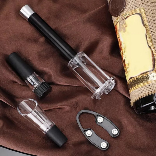 Para Para Abridor De Botellas Con Bomba De Presión De Aire.