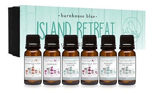 Aromaterapia Aceites - Island Retreat Gift Set De 6 Aceites 