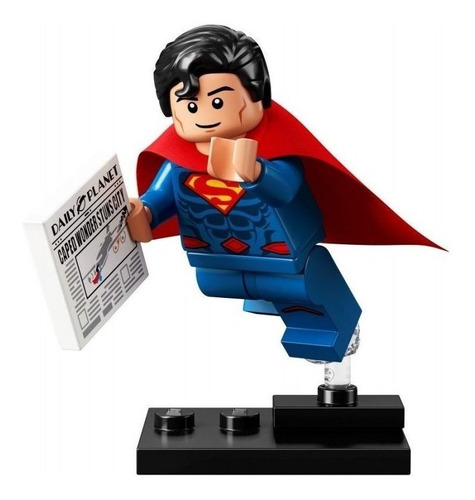 Imagen 1 de 3 de Lego Minifigura 7 Superman Serie Dc Super Heroes 71026
