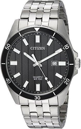 Reloj Casual De Cuarzo De Acero Inoxidable Citizen Para Homb