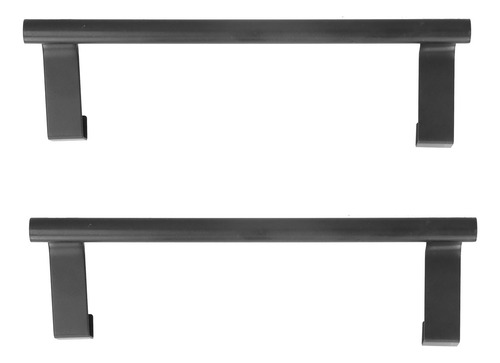 Toallero Negro Para Colgar, Sin Perforaciones, Sin Clavos, 2