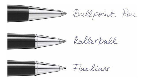 Mont Blanc Ball Pen Refill Azul X2 M Cartuchos Medium
