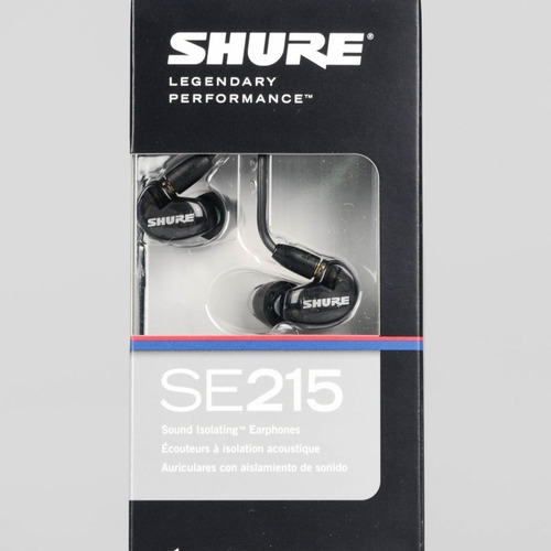 Auricular Inear Intraural Shure Se215k