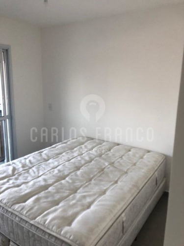 Imagem 3 de 15 de Apartamento Com 1 Dormitório Para Locação, 26 M² Por R$ 2.000,00 - Campo Belo - São Paulo/sp - Cf65028