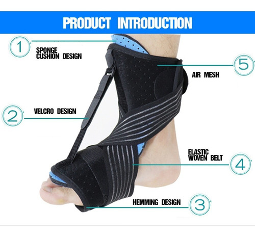Ortesis De Pie De Ortesis Nocturna Para Fascitis Plantar De