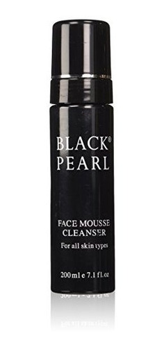 Spa Mar De Negro Perla - Mousse Limpiadora Facial, 7,1 Onzas