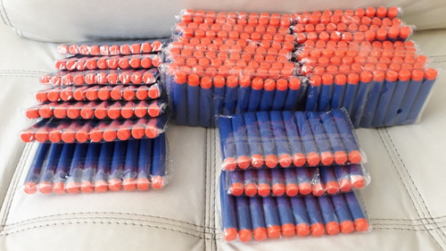 100 Unid. Dardo Recarga Para Nerf N-strike
