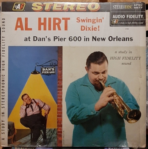 Disco Lp Al Hirt Swingin Dixie! At Dan's Pier 600 #5286