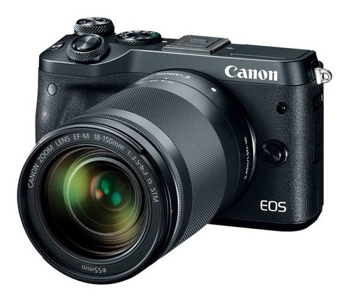 Camara Canon Eos M6 Kit Con Ef-m 18-150mm F/3.5-6.3 Is Stm