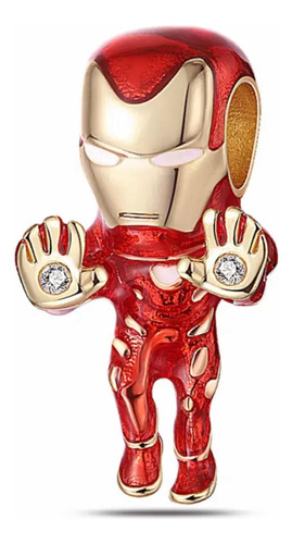 Charm Iron Man Avenger Vengador Dije Compatible Regalo