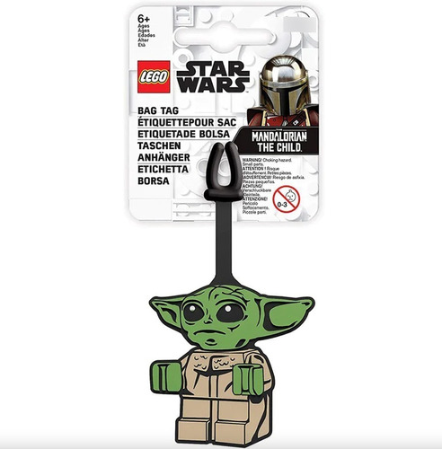 Etiqueta Para Equipaje Baby Yoda Star Wars