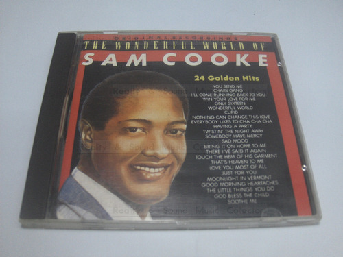 Sam Cooke The Wonderful World Of Cd 24 Golden Hits Eu 1988