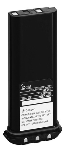 Icom M36 Vhf Radio Marina: Bp-252 Li-ion Bateria