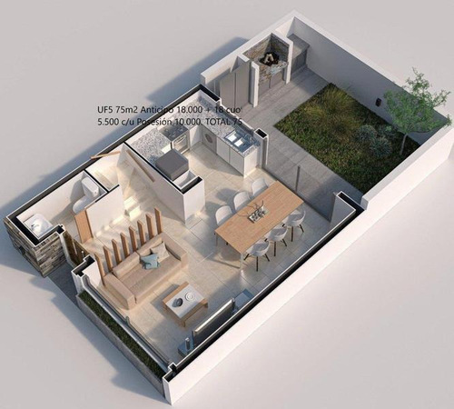 Vida Residencial, Duplex Moderno De 75 M2 De Superficie, General Juan Madariaga. Ubicacion En La Mejor Esquinas De Mayor Valor Paisajistico Escenico De La Cuidad.