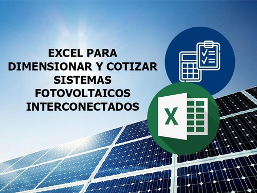 Cotizador Completo Para Sistemas Fotovoltaicos
