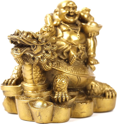Estatua De Buda Sonriente De Feng Shui, Escultura De Maitrey