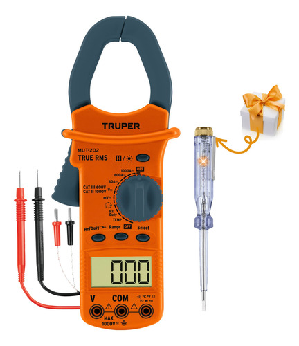 Kit Alicates Dieléctricos 1000v Multímetro Truper