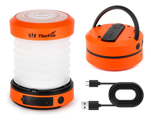 Linterna De Camping Led Thorfire Con Manivela, Minilinterna