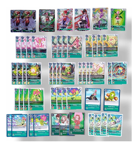 Digimon Tcg Deck Mazo Rosemon - Nova009