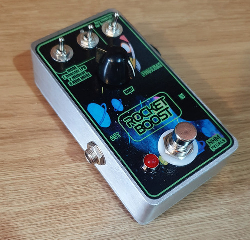 Rocket Boost E Treble 3em1 Footswitch E Lpb1 Screaming Bird Cor Preto Personalizado 1