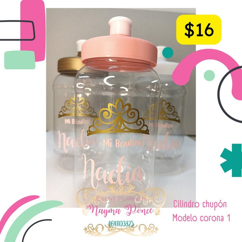 Cilindro Chupon 100 Piezas 500ml