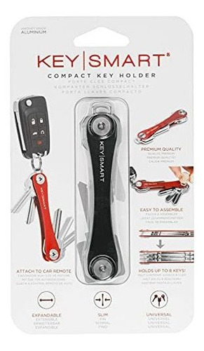 Organizador Llaves Keysmart Negro (maximo 14 Llaves)