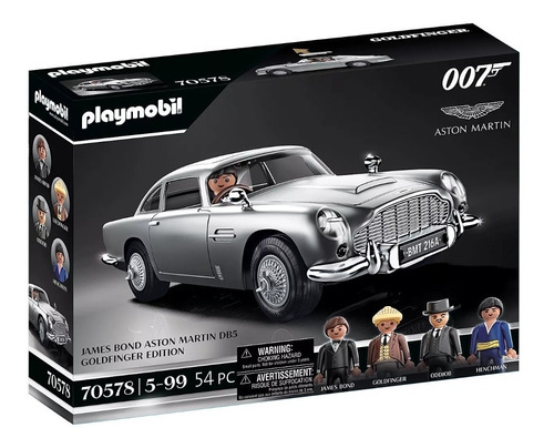 Playmobil - James Bond 007 Aston Martin - 4 Personajes